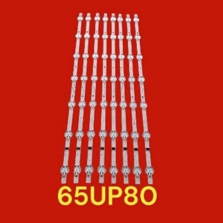 BL - BACKLIGHT TV LG 65UP8000PTB - BEKLITE - LAMPU TV LED LG 65UP80 ORIGINAL