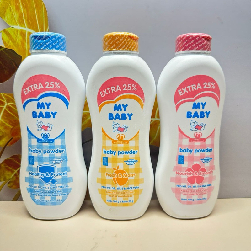 My Baby Baby Powder / My Baby Bedak Bayi 100+25gr