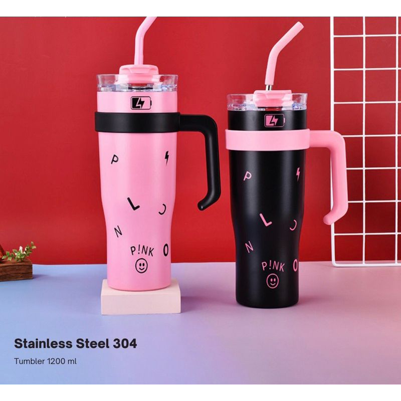 Gelas Tumbler Think Different 900ml SUS316 / Gelas Tumbler Stainless Steel 900ml / Gelas Stainless S