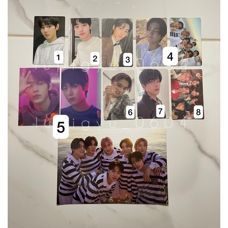 PC ENHYPEN OFFICIAL BORDER: CARNIVAL, DIMESSION: DILEMMA, ANSWER heeseung jake jay sunghoon sunoo ni