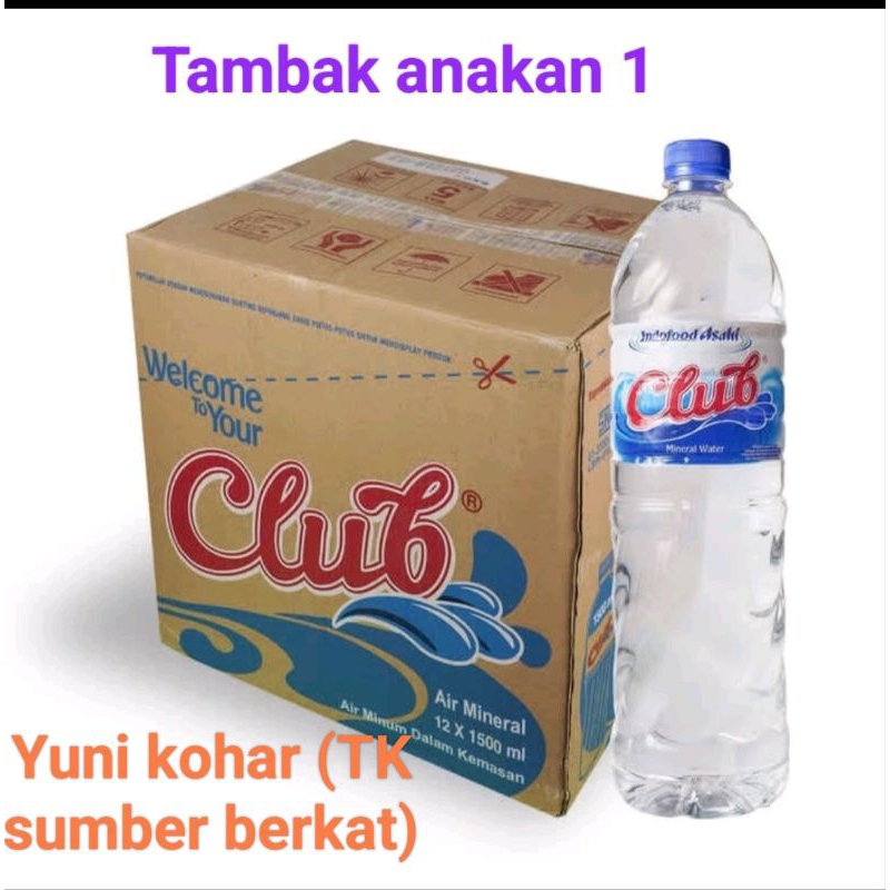 

Club botol 1500 ml isi 12 botol