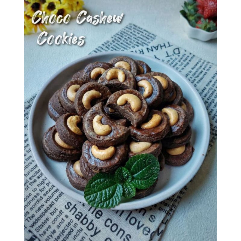 

Choco Cashew Cookies Kacang Mete