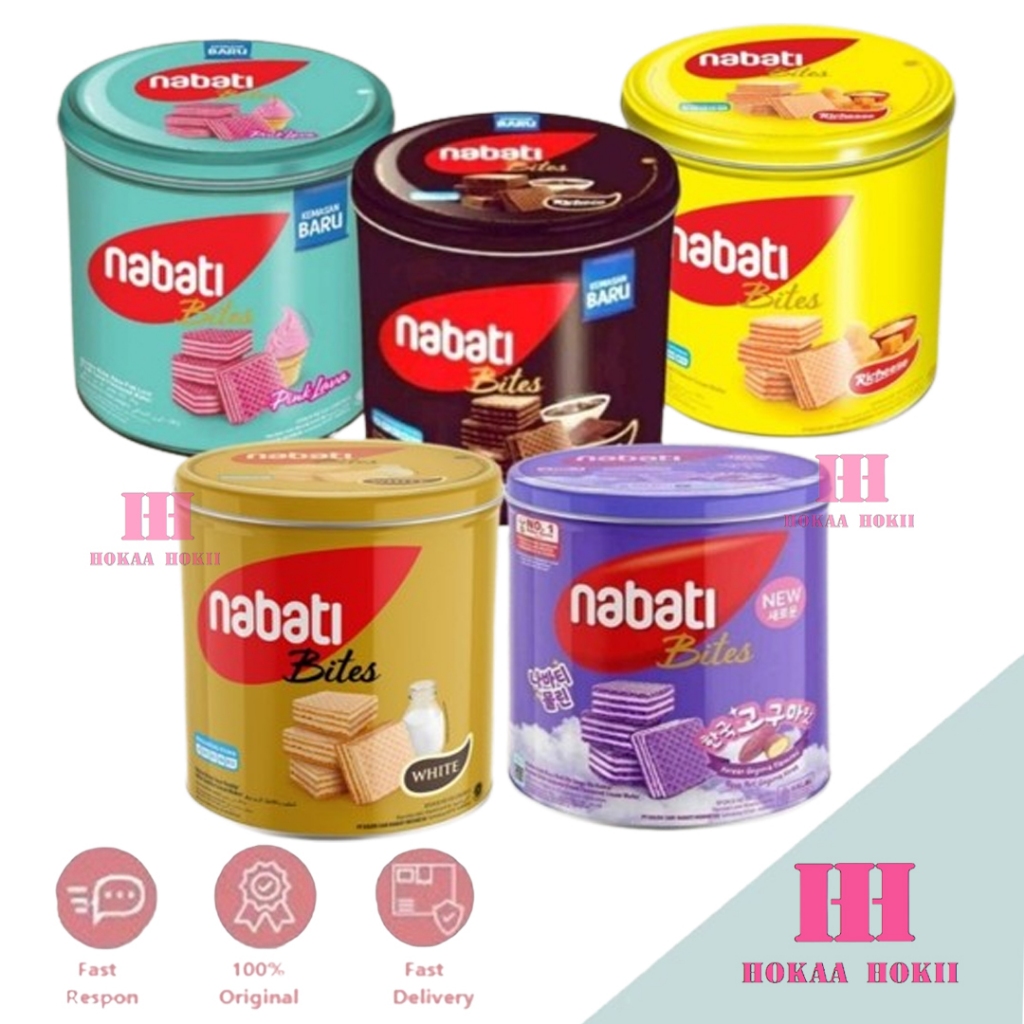 

Nabati Bites Wafer Kaleng Hampers Lembaran 287gr/Tanggo Wafer 270gr