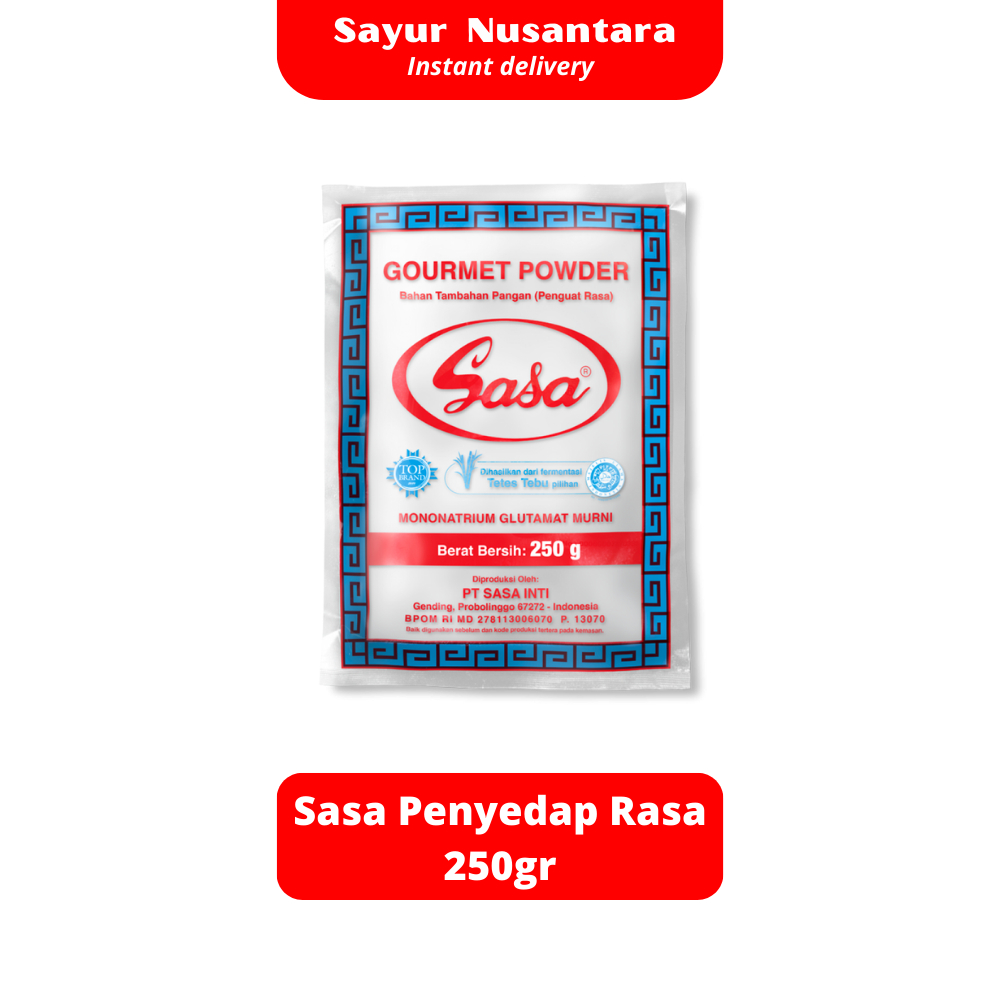 

Micin Penyedap Rasa Sasa 250gr - Sayur Nusantara