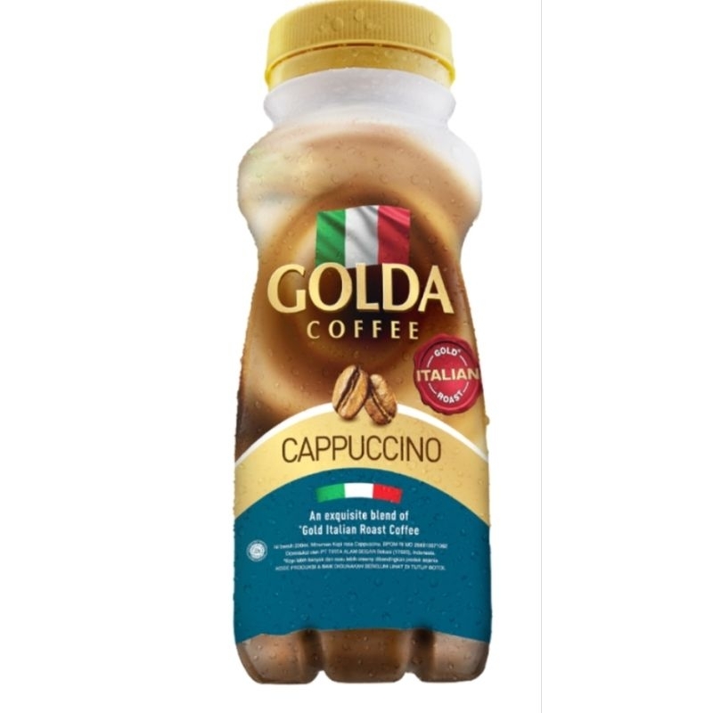 

Golda Cappuccino 200ml Isi 24 Botol