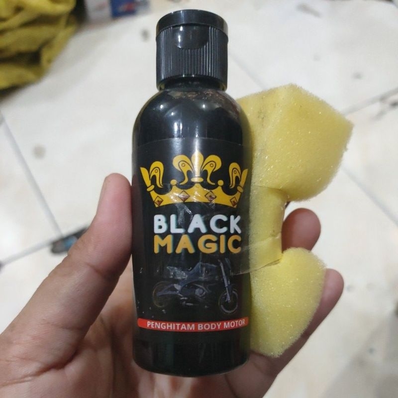 Penghitam dashboard black magic Restorasi permanent black magic