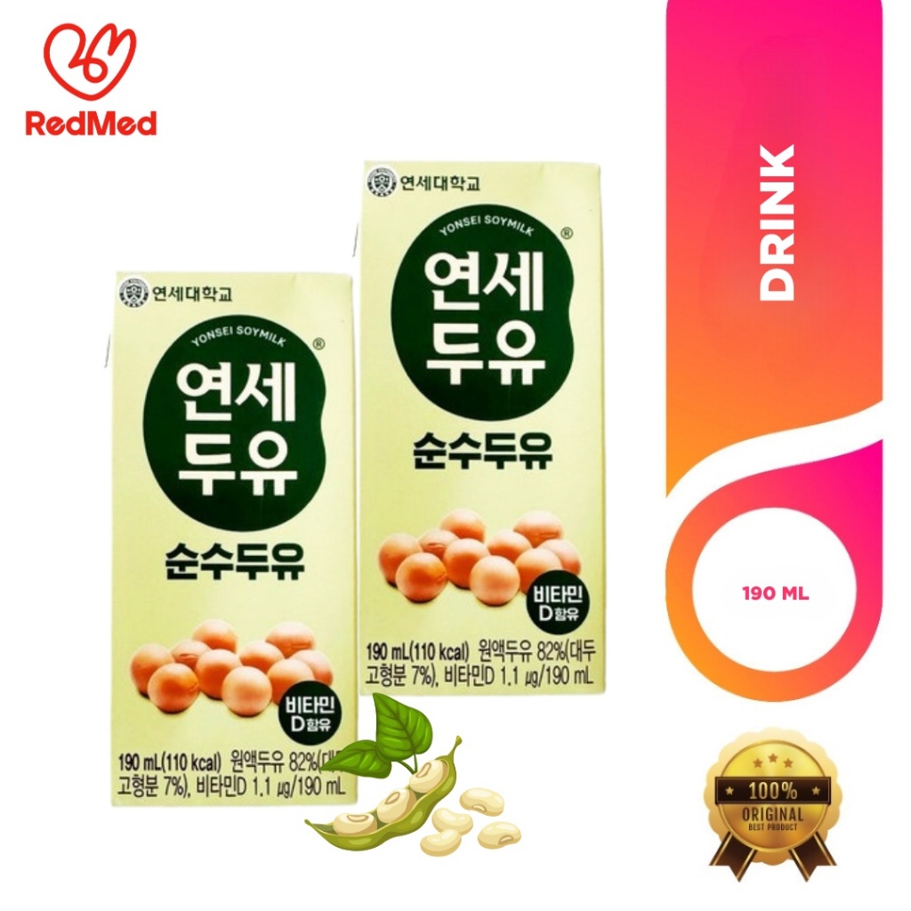 

YONSEI PURE SOYMILK 190ML