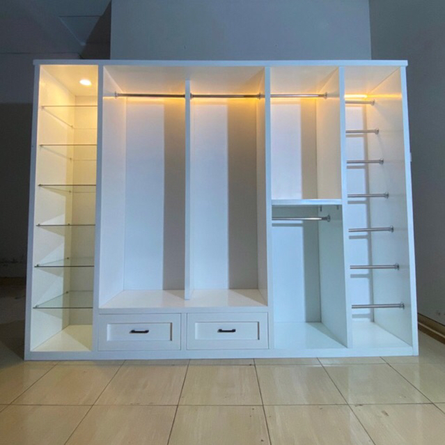 lemari display cat duco