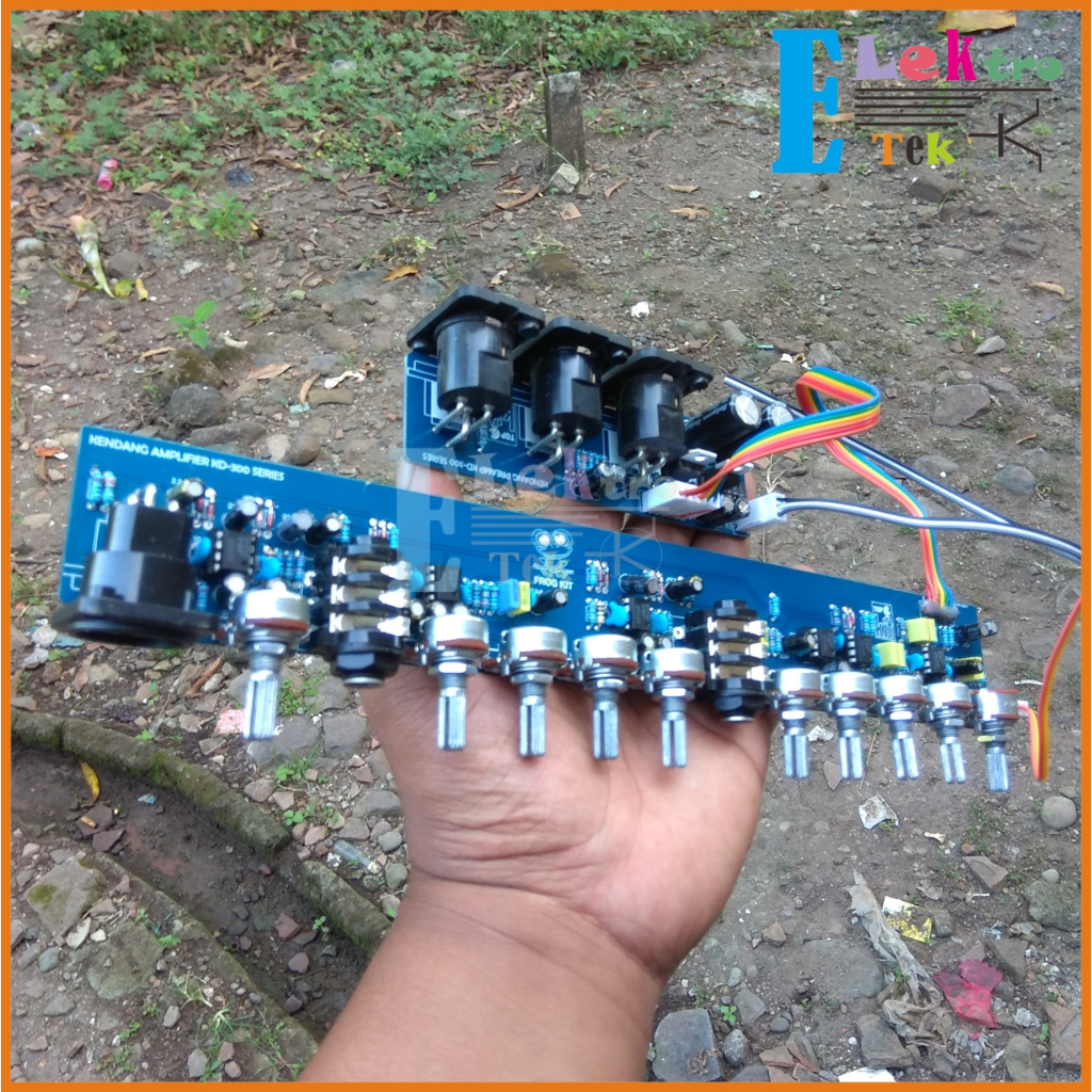 KIT PRE AMP KENDANG CLONING TONE KB300 SUPER LOW NOISE CUSTOM KD300 NDUNG TUK DANGDUT