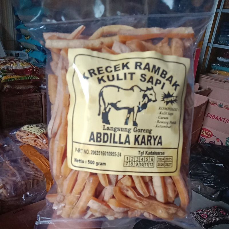 

(jatim) krecek rambak sapi 500gr