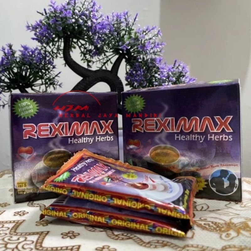 KOPI REXIMAX ORIGINAL | PARAMA CREM /Kopi setamina pria dewasa 1 Box isi 5 sachet dan parama origina