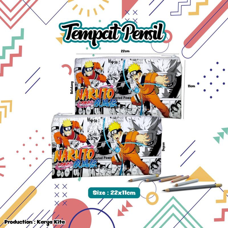 

NARUTO - tempat pensil karakter naruto kode 03
