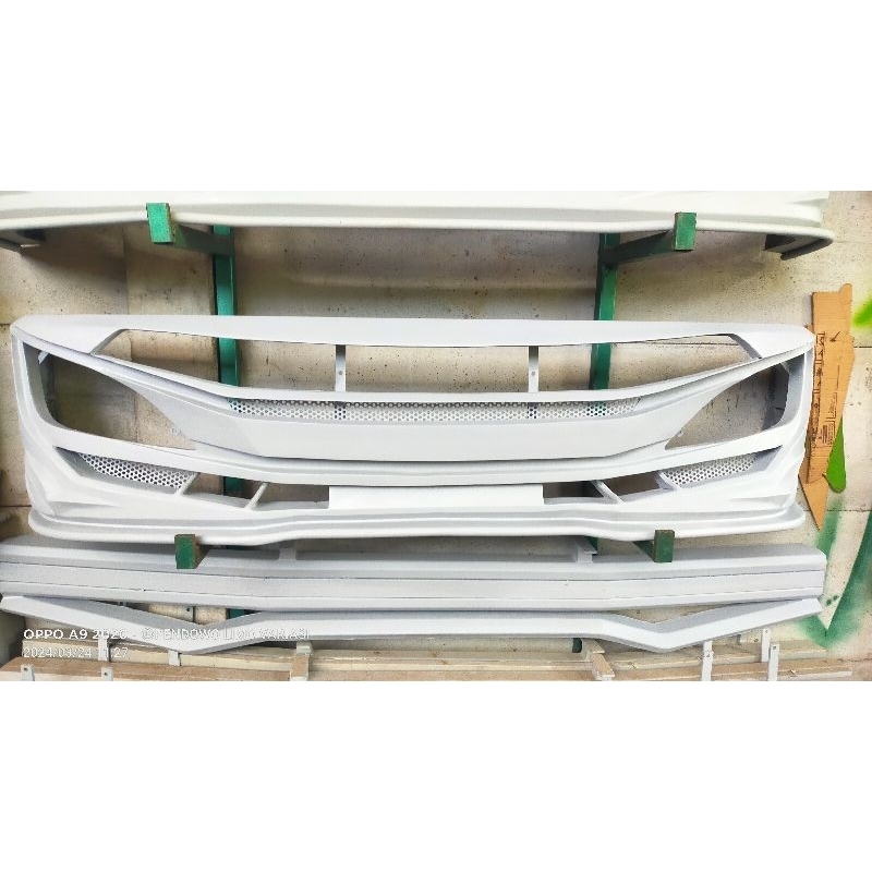 Bemper patriot versi terbaru dan Hidrolis bemper