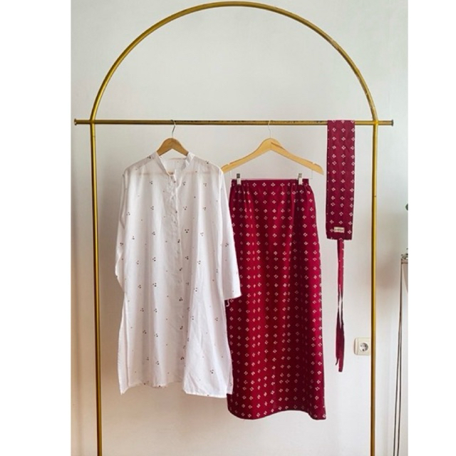 javainbatik  - SET TUNIK BATIK JUMPUTAN - tunik wanita - batik kondangan