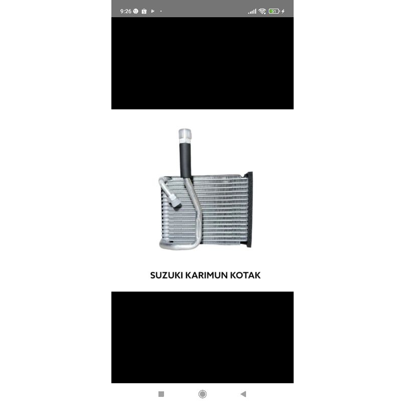 EVAPORATOR KARIMUN KOTAK AC MOBIL EPAPORATOR EFAPORATOR EVAVORATOR