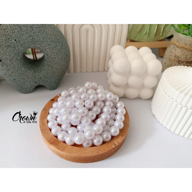 Manik-manik mutiara, 10 mm, 12 mm, 16 mm