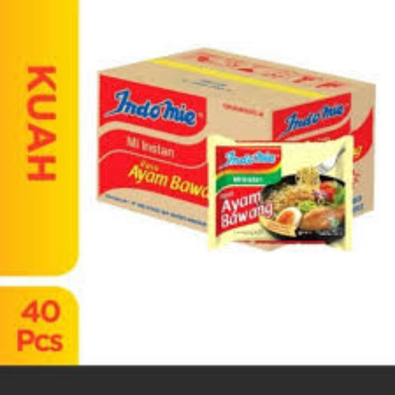 

INDOMIE AYAM BAWANG 1 dus(isi 40 pcs)