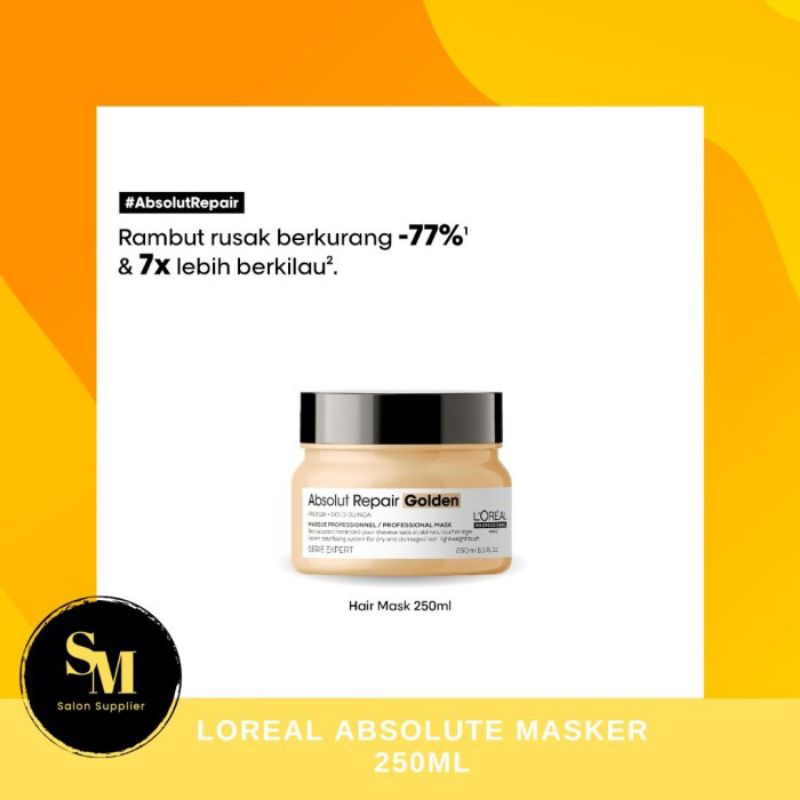 Loreal Masker Absolut Repair u/rambut rusak