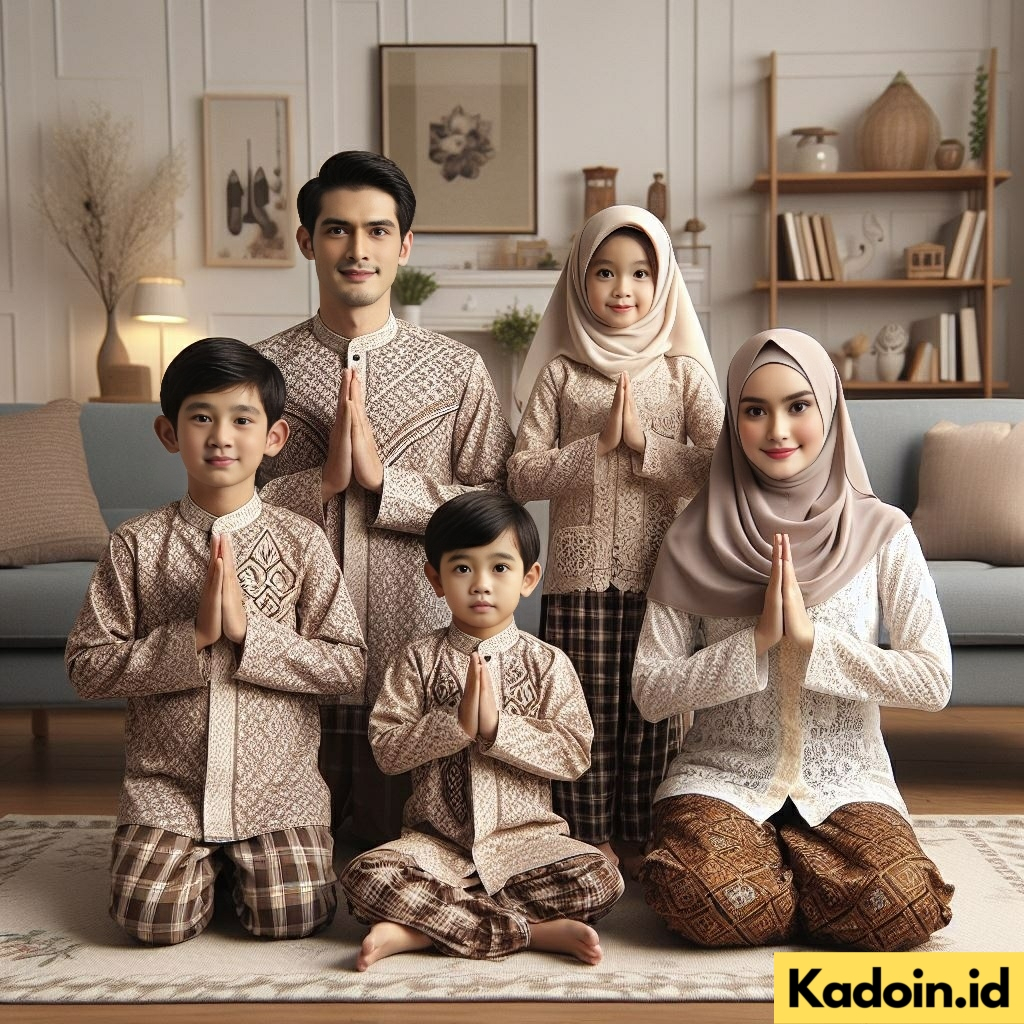 Jasa Edit Foto AI Keluarga Ramadhan / Lebaran / Idul Fitri | Edit Foto Keluarga Lebaran Pakai AI