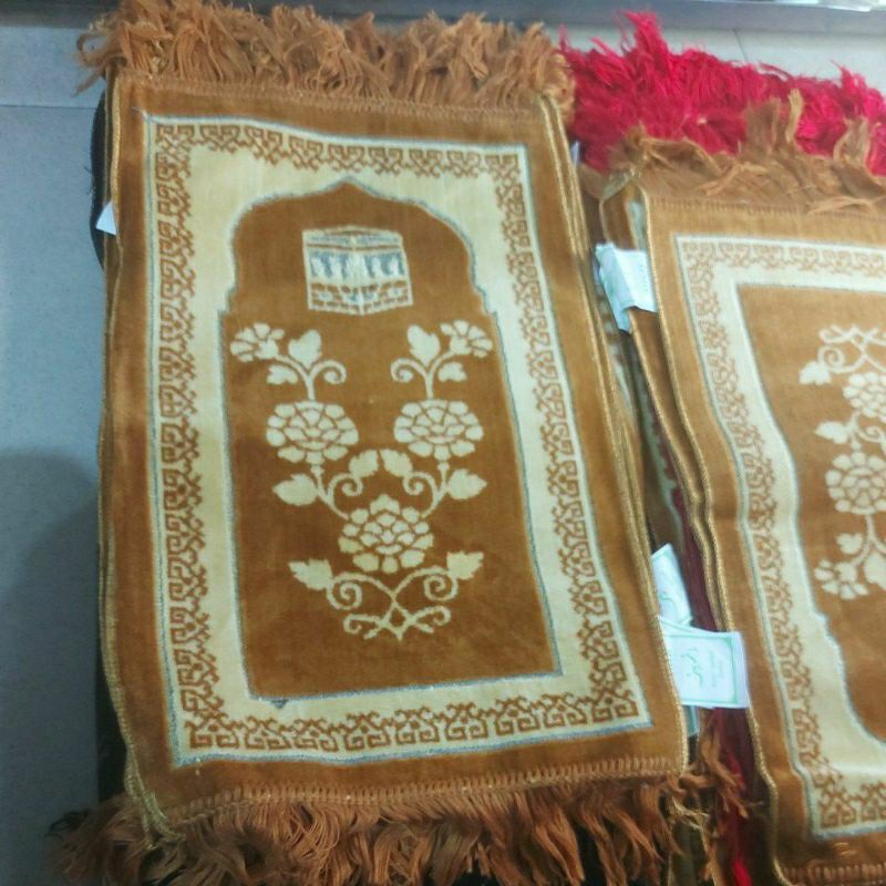 Sajadah kecil 35x65 turkey, sajadah muka