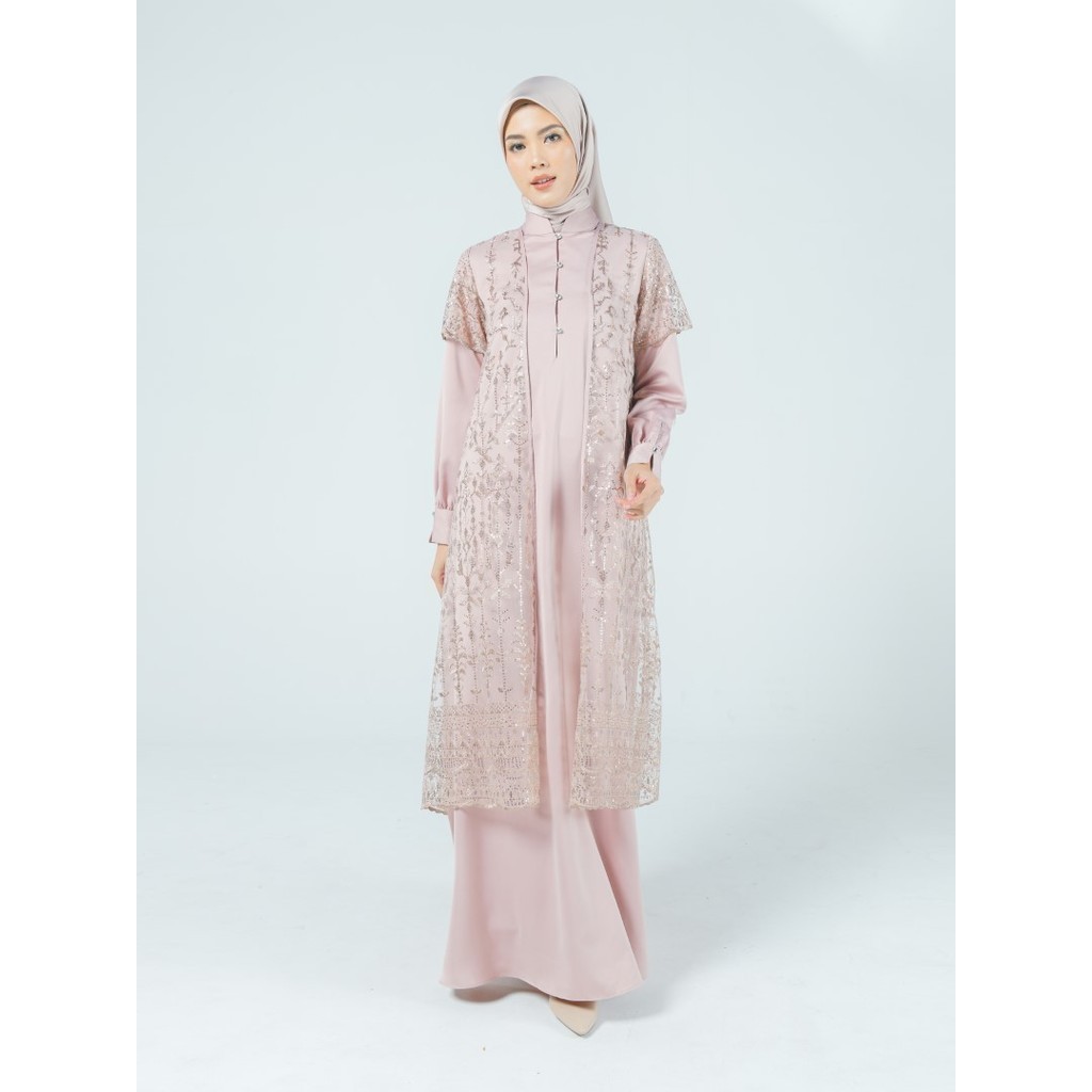 Zoya FARENXA Dress - Gamis Muslim Wanita Wudhu Busui Friendly - Bahan Premium Poly