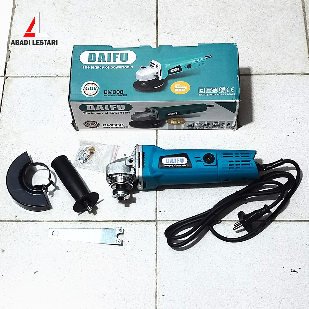 MESIN GERINDA TANGAN 4 INCH DAIFU 750 WATT