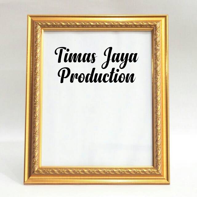 Bingkai frame figura pigura foto 10R 20x25cm motif emas