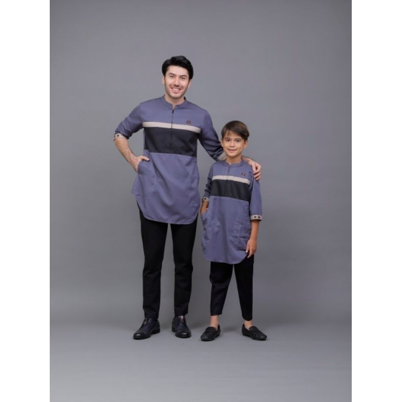 Top Muslim Pria Baju Koko Kurta Couple Zipper Resleting Terbaru Original Terlaris