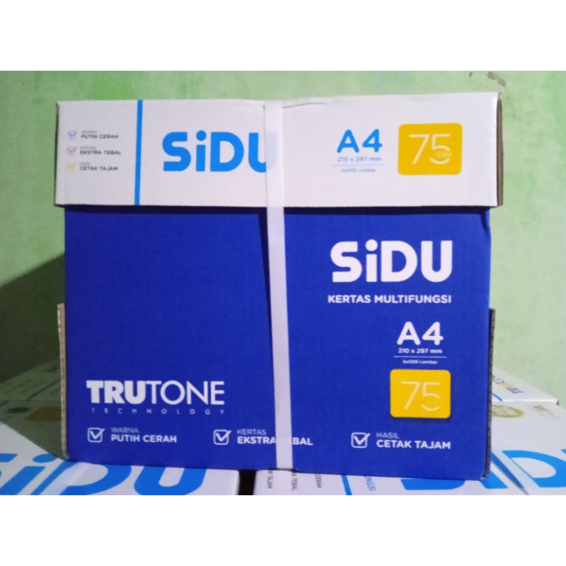 

Kertas HVS SIDU 75GSM