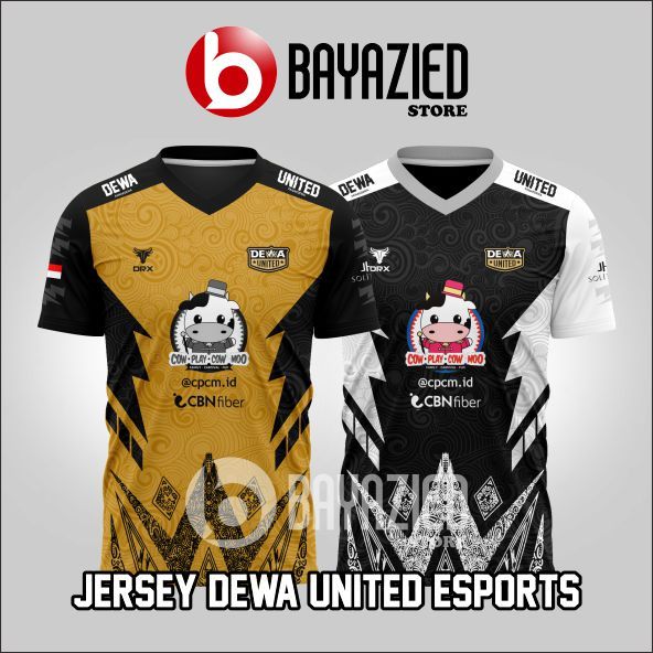 DEWA UNITED ESPORTS JERSEY BAJU KAOS GAME TERBARU 2024