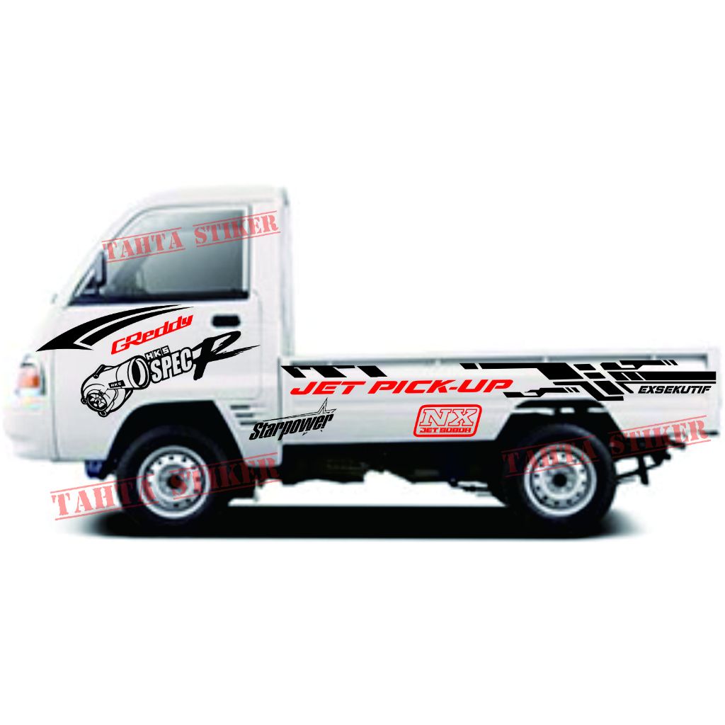 [PROMO] Stiker Cutting Mobil Pickup Futura Stiker Jet Pickup Futura Suzuki Sport Stiker Variasi Mobi