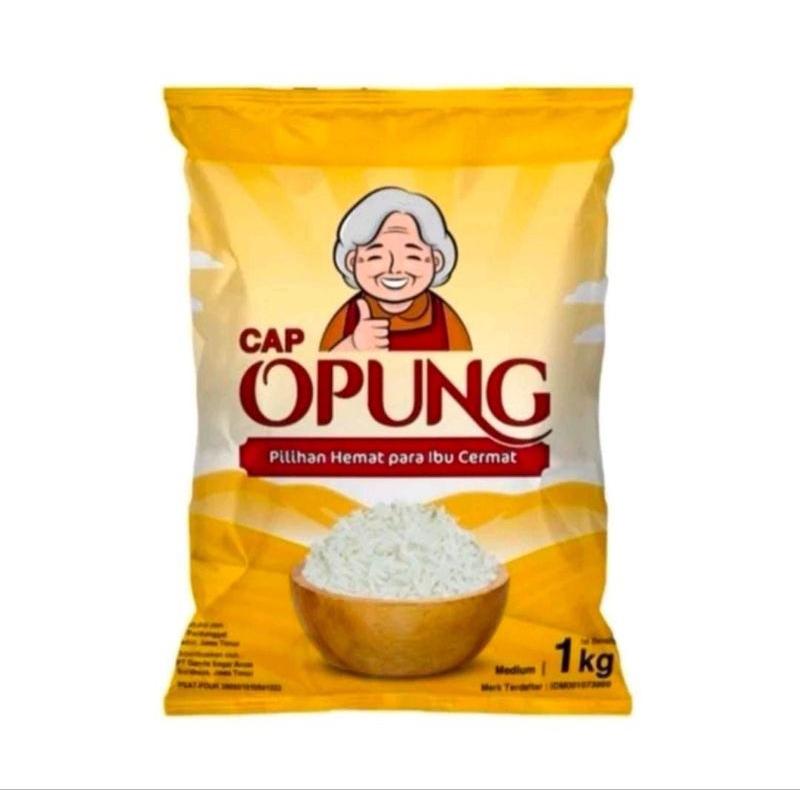 

Beras Opung 1 Kg Cap Opung Murah Pulen Promo Surabaya