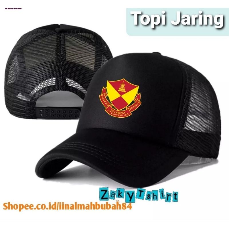 Topi Pria / Topi Jaring / Hats Truvker / Hat.s Logo Selangor Fc