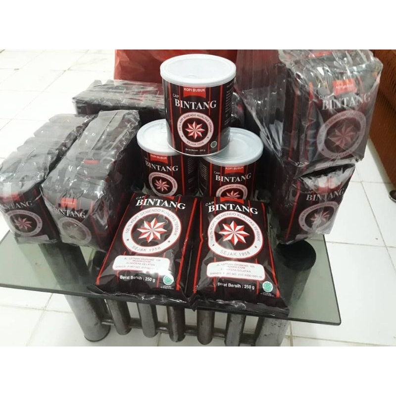 

Kopi Bubuk CAP BINTANG Kopi Bubuk Asli Semendo Kab Muara Enim Kualitas Terbaik