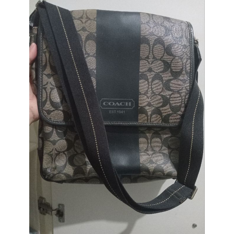 coach men sling bag