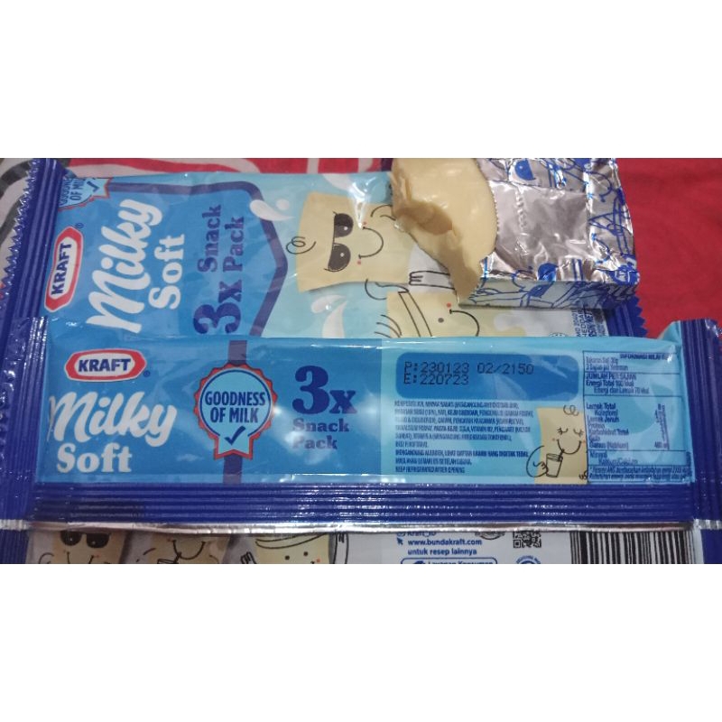 keju kraft milky soft 90gr umpan TIDAK UNTUK MANUSIA sudah expired