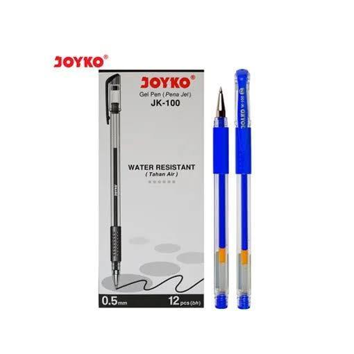 

pulpen joyko sekolah tinta warna biru 1pcs