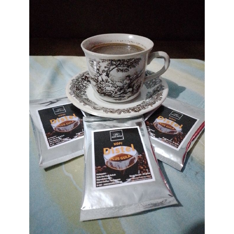 

Kopi Hitam Plus Gula Kemasan Sachet 20 gram