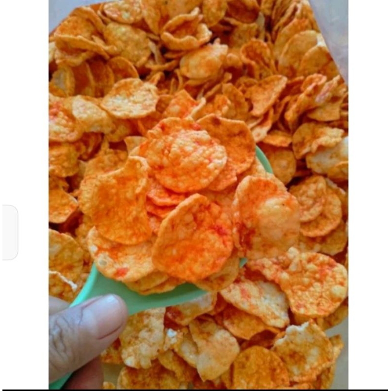 

kripik udang mini pedas 200 gram