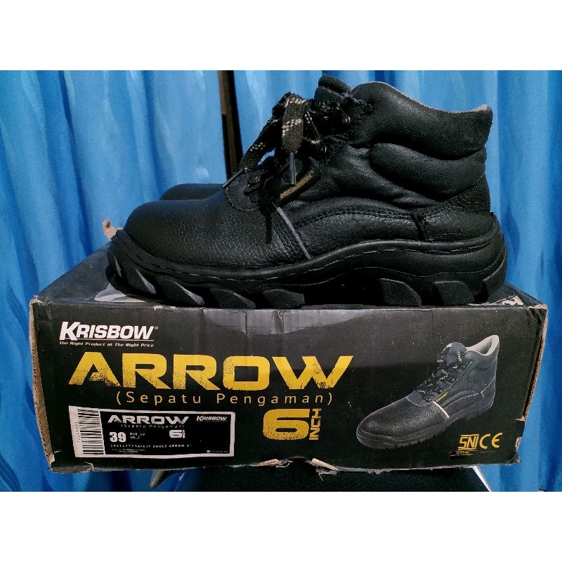 Sepatu safety krisbow arrow 6"