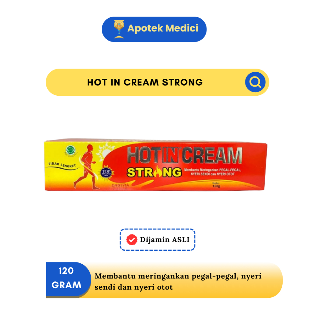 HOT IN CREAM STRONG 120 GR