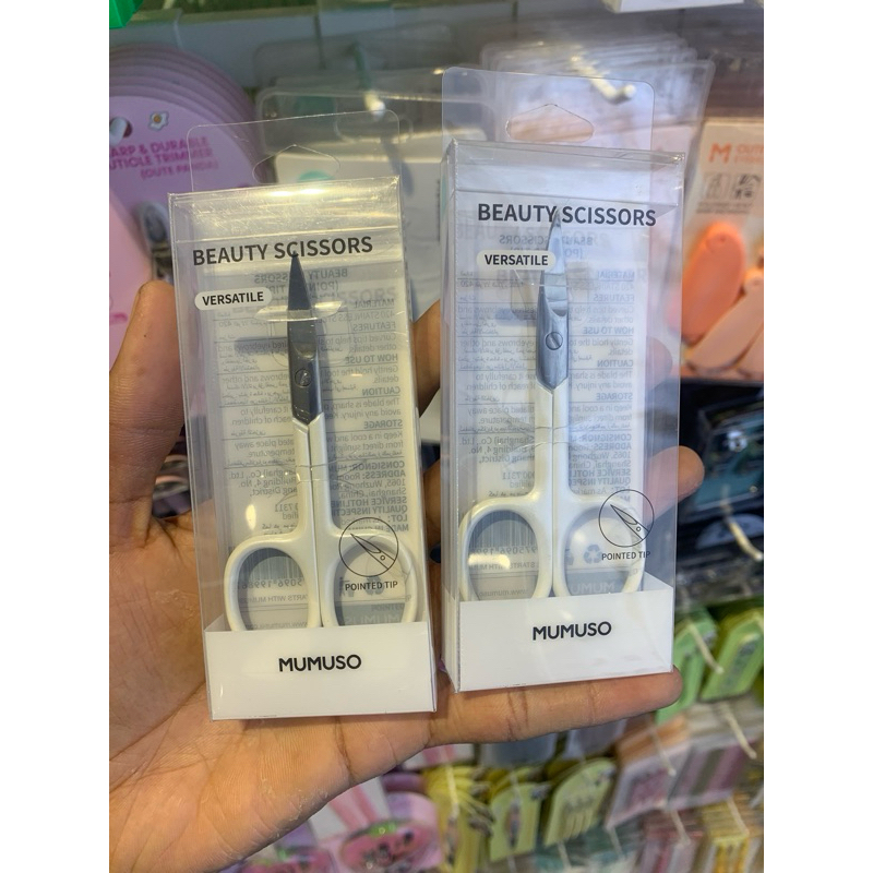 

Gunting kecantikan ujung lancip (pointed tip)mumuso