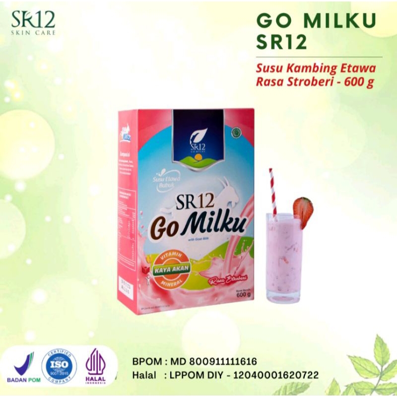 

Susu Gomilku SR12 Susu Kambing Etawa Bubuk Kualitas Premium Kemasan Hemat 600 gram