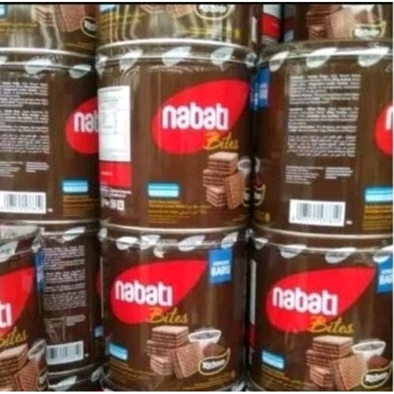 

Nabati Bites kaleng Coklat isi 6 kaleng