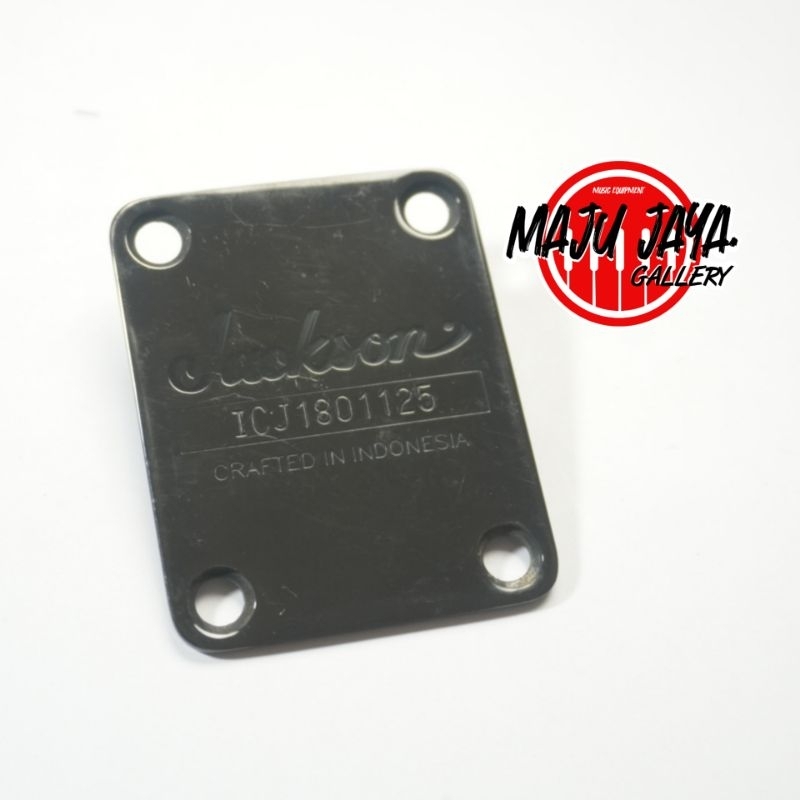 neck plate plat gitar guitar elektrik JACKSON original