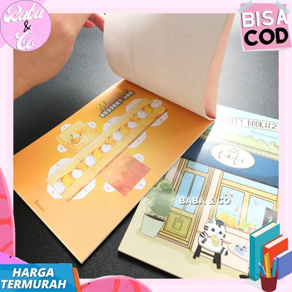 

RB BUKU PAPERCRAFT CENTLE VERSI 1 & 2 BUKU KREATIVITAS ANAK PAPERCRAFT CENTLE V1 V2 BUKU GUNTING