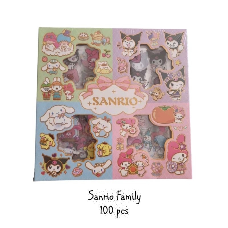 

ELSTUFF142 STIKER MOMO SANRIO FAMILY / STIKER KARTUN LUCU AESTHETIC / STIKER VIRAL / STIKER SCRAPBOOK