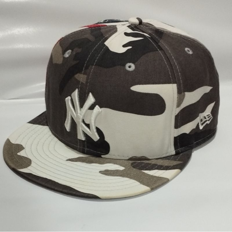 Topi New Era Camo Loreng Snapback Setelan