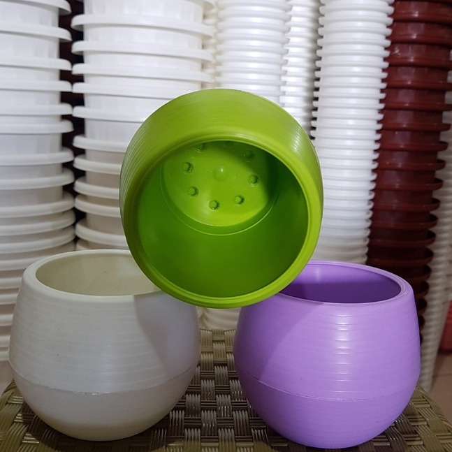 Pot Bunga Bola Mini / Pot Bunga Meja Estetic
