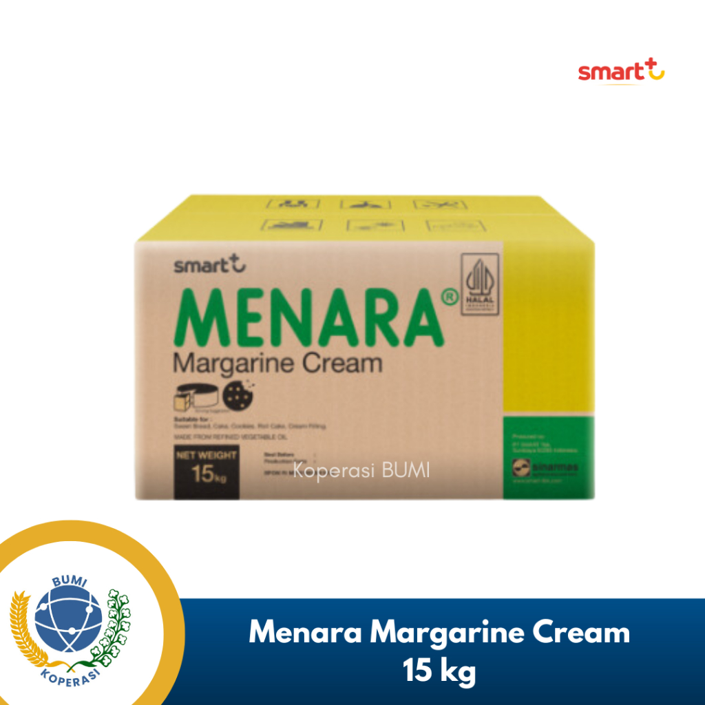 

Menara Margarin Margarine Cream 15 Kg